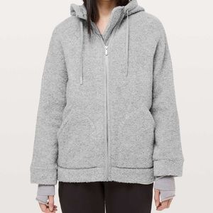 LuluLemon so sherpa hooded jacket